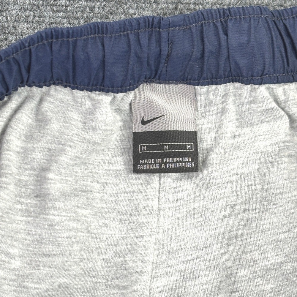 Nike Mens Navy Blue Nylon Cargo Track Pants Jersey Lined Straight Leg Medium - Picture 4 of 10